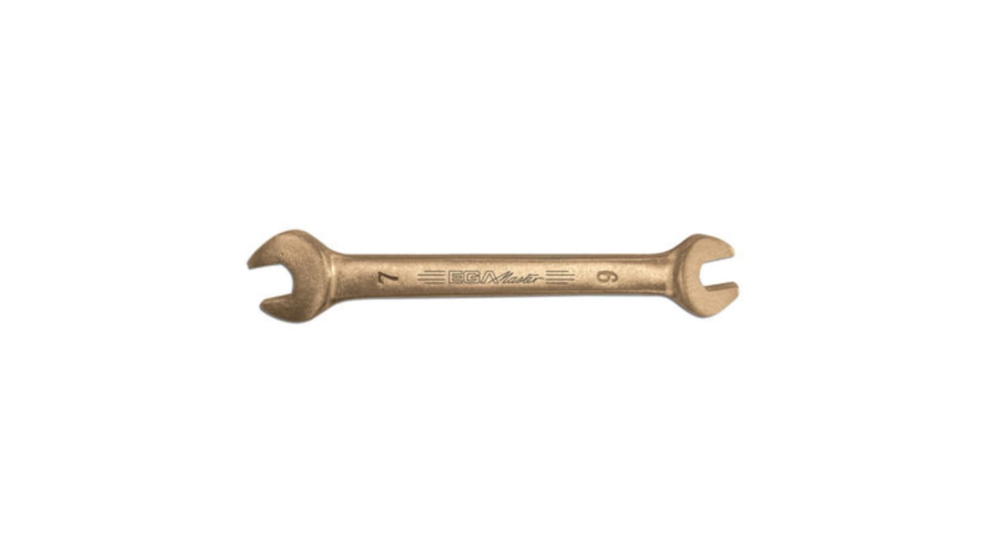 Ega-Master Open Ended Spanner, 22mm, Metric, Double Ended, 200 mm Overall