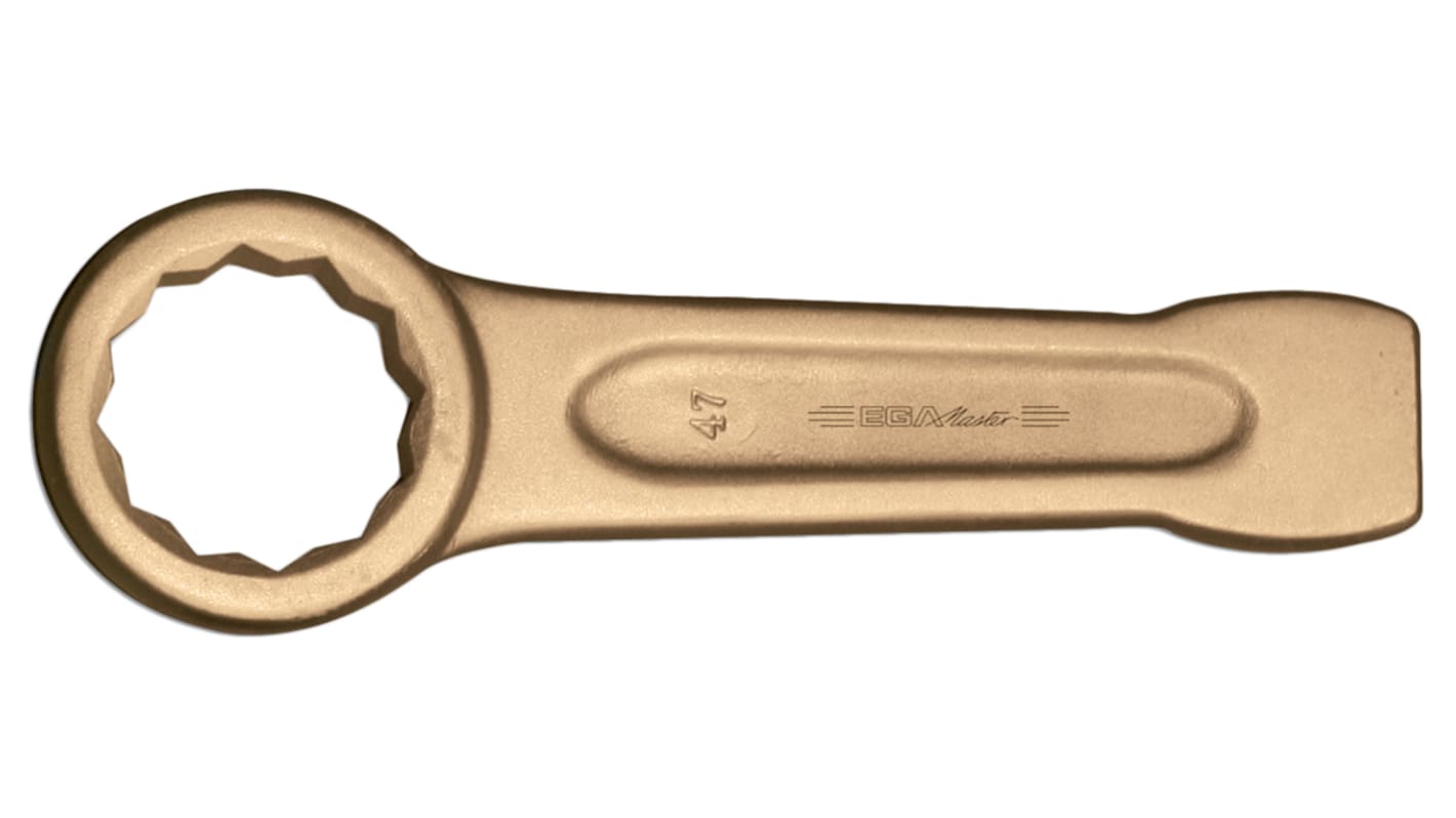Ega-Master, SW 63 mm Ringschlagschlüssel Aluminium Bronze, funkenfrei, Länge 300 mm