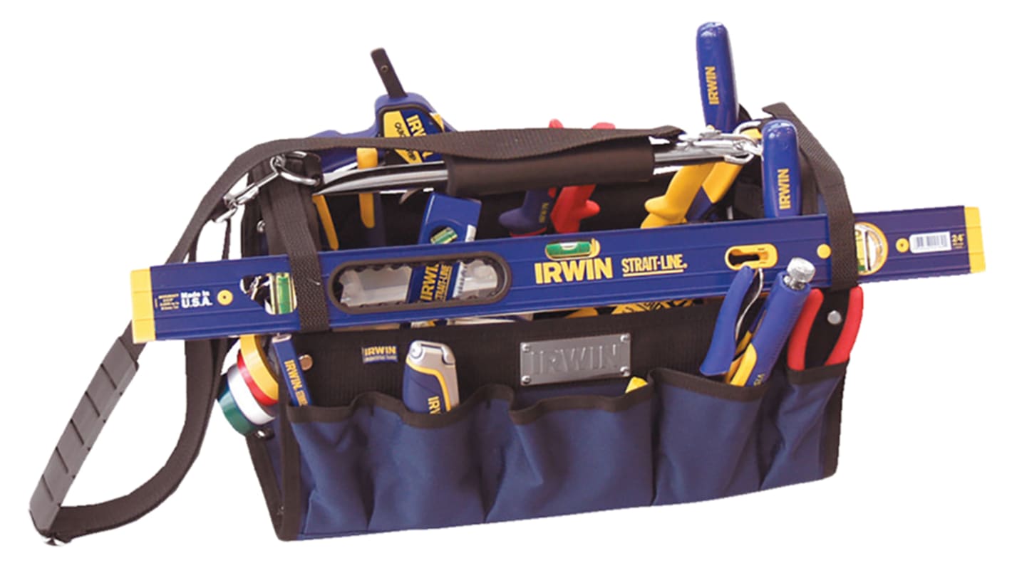 10506532 Irwin Tool Bag with Shoulder Strap 210mm x 419mm x 260mm RS