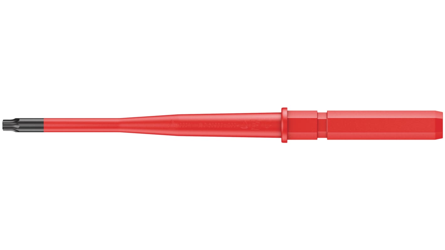 Wera Torx Insulated Screwdriver Blade, T20 Tip, 154 mm Blade, VDE/1000V
