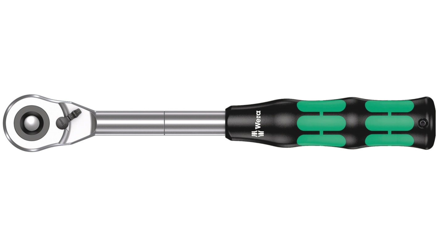 Wera 1/2 in Square Ratchet with Ratchet Handle, 281 mm Overall