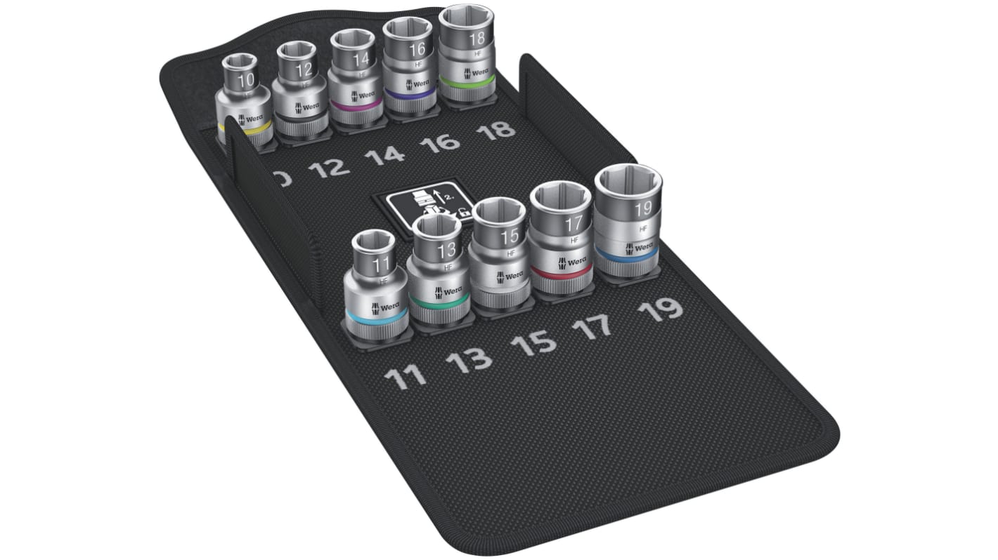 Wera 1/2 in Standard Socket Set