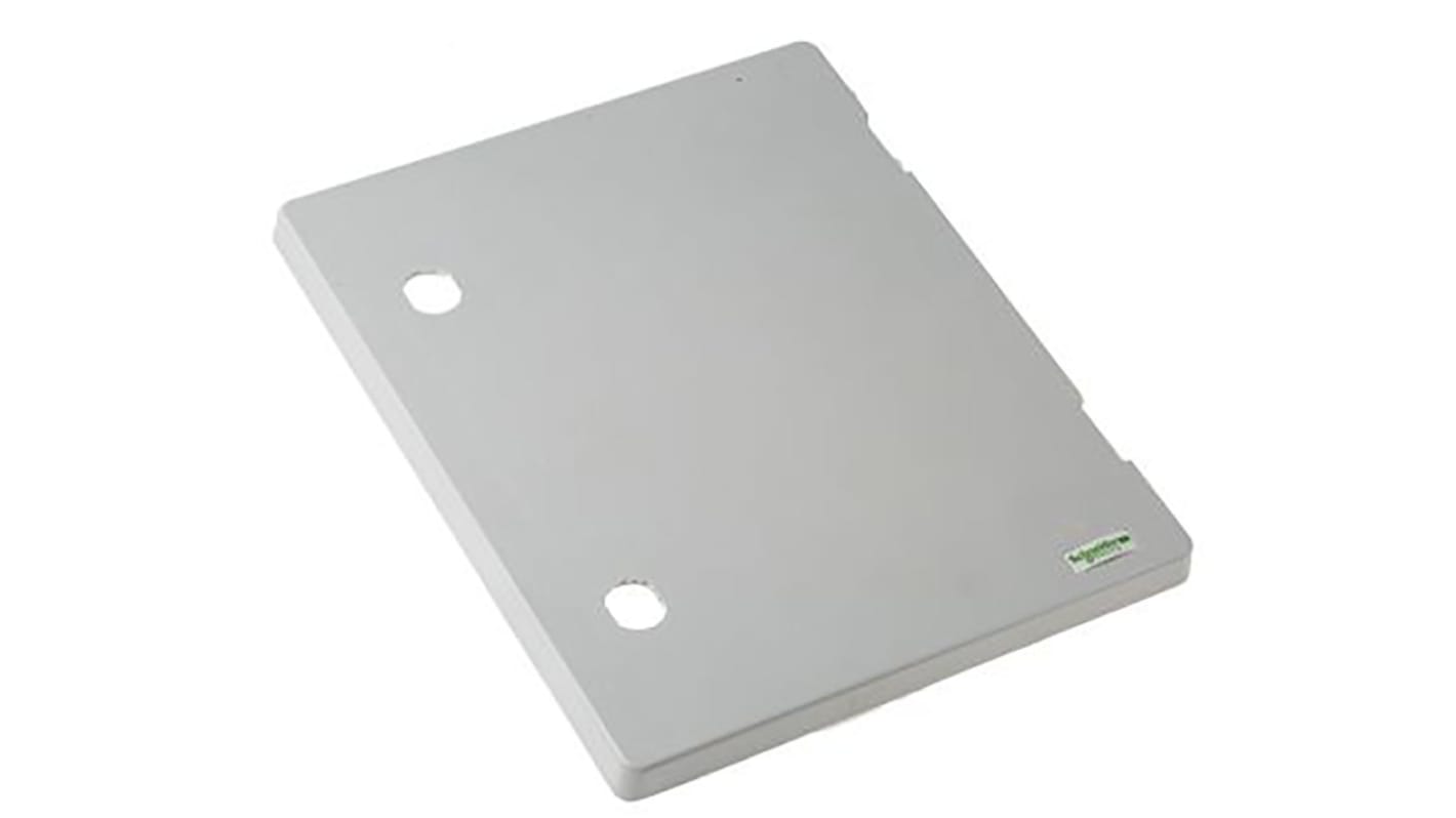 Schneider Electric Fibreglass Reinforced Polyester RAL 7035 Plain Door, 700mm H, 500mm W for Use with PLM Enclosure