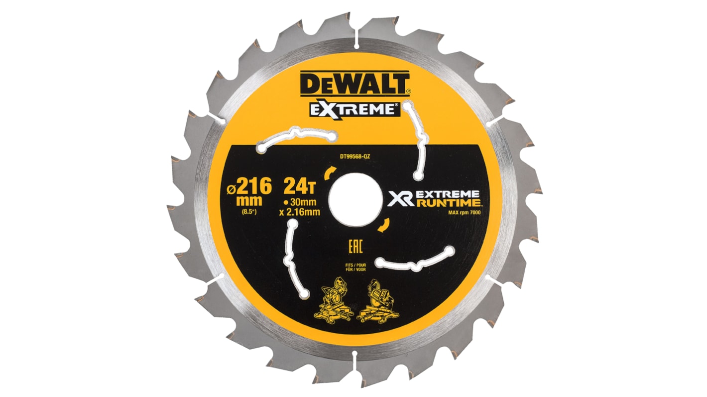 DT99568QZ DeWALT Circular Saw Blade, Pack of 1 RS