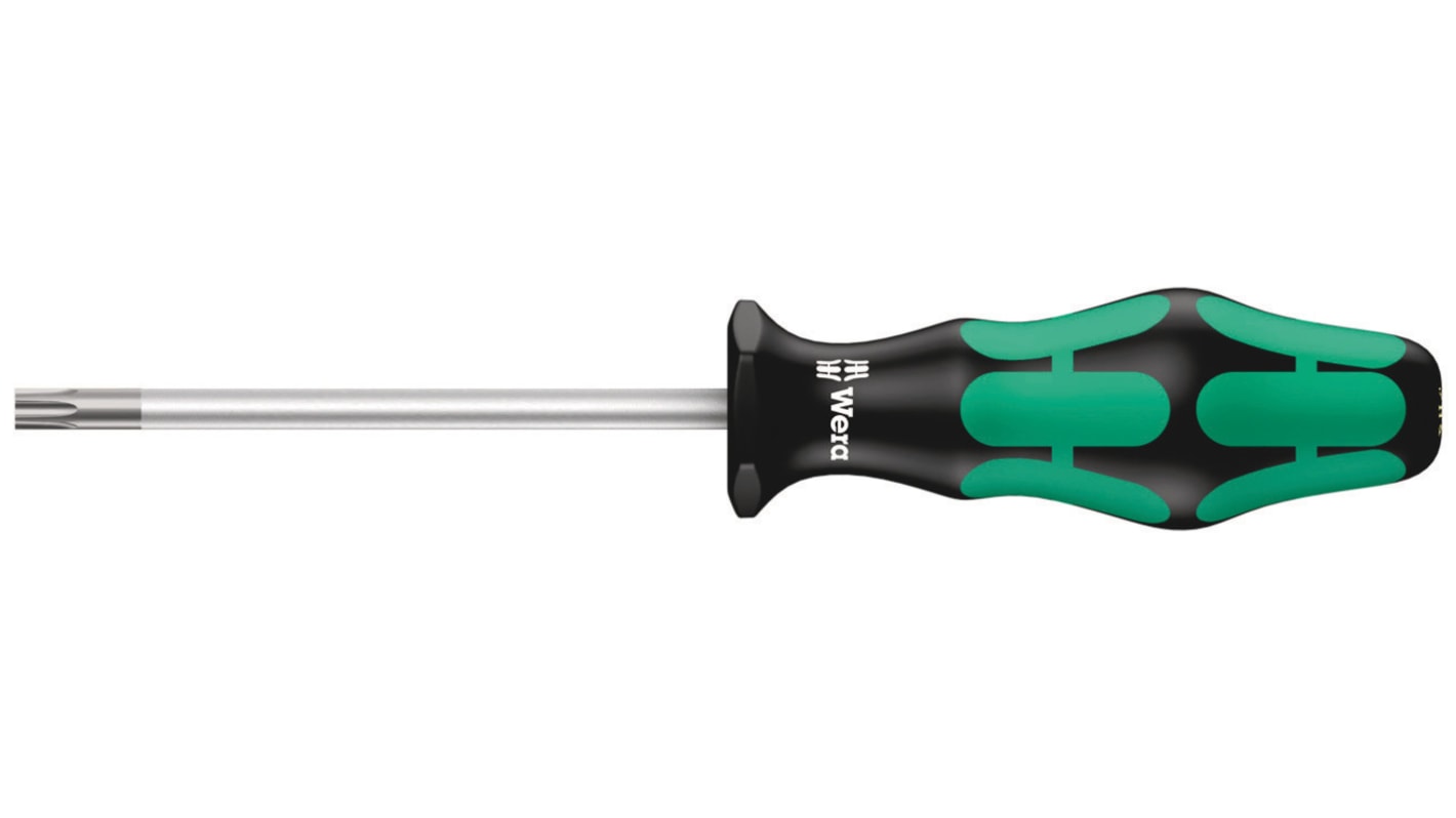 Wera Torx Screw Holding Screwdriver, T20 Tip, 300 mm Blade, 398 mm Overall