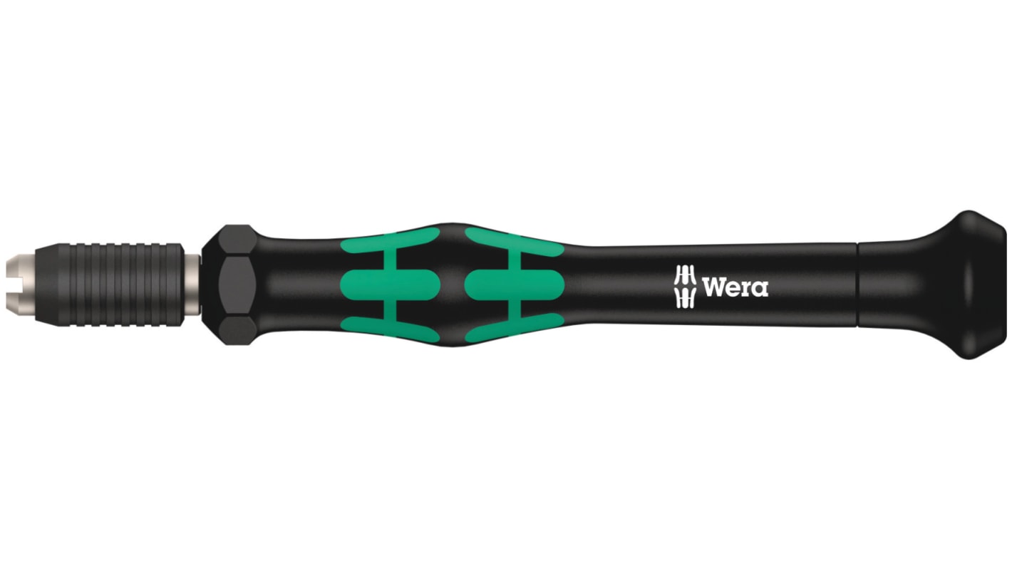 Wera Halfmoon, HIOS Bit Holder Screwdriver, 4 mm Tip, 23 mm Blade, 120 mm Overall