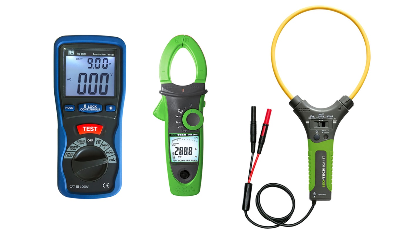 ISO-TECH IPM245F Clamp Meter, Max Current 999.9A ac CAT III 1000 V, CAT IV 600 V