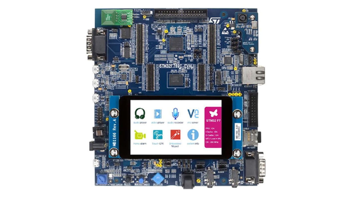 Scheda di valutazione STMicroelectronics, CPU ARM Cortex M7