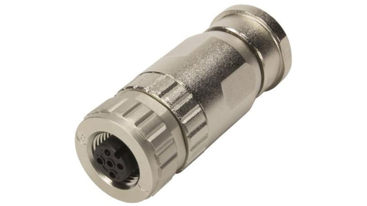 21033892402 HARTING Circular Connector, 4 Contacts, Cable Mount, M12
