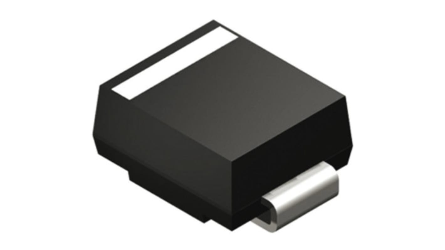 Fagor Electronica 5.1 x 3.5 x 2mm Egyszeres 1A 1.1V Z2SMB6V8 TRTB +150 °C 3 W 10μA 2Ω -65 °C Felületre szerelhető 6.8V