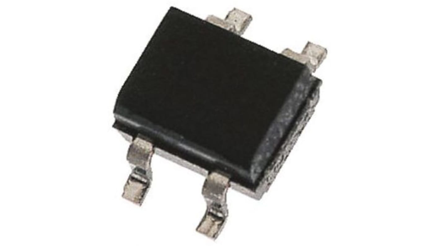 Raddrizzatore a ponte, Monofase, Fagor Electronica, Ifwd 500 mA, 800 mA, VRRM 600V, TO-269AA SMD, 4 Pin