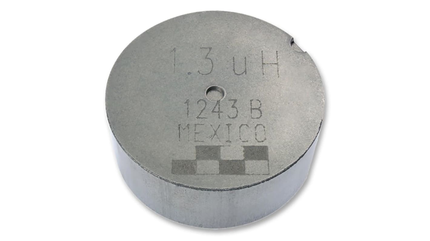 Vishay 0.47 μH ±20% Leaded Inductor, Max SRF:57.25MHz, 125A Idc, 0.30mΩ Rdc, IHTH-1125KZ-5A