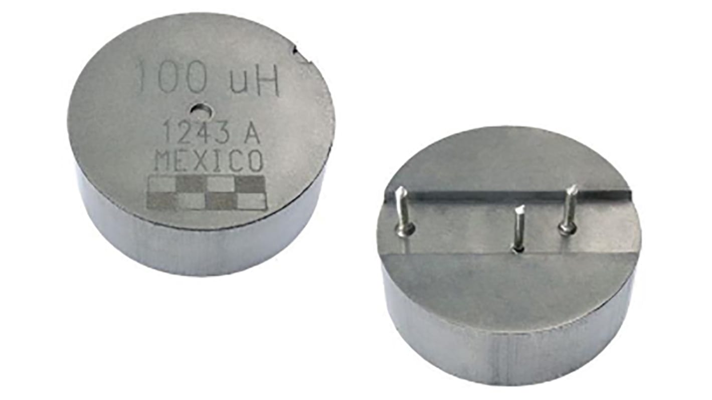 Induttore al piombo Vishay, 100 μH, 8.8A, Radiale, 28.5 (Dia.) x 10.7mm