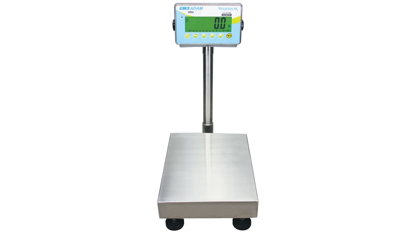 Adam Equipment Co Ltd WBK 32H Warrior Wash Down Weighing Scale, 32kg Weight Capacity