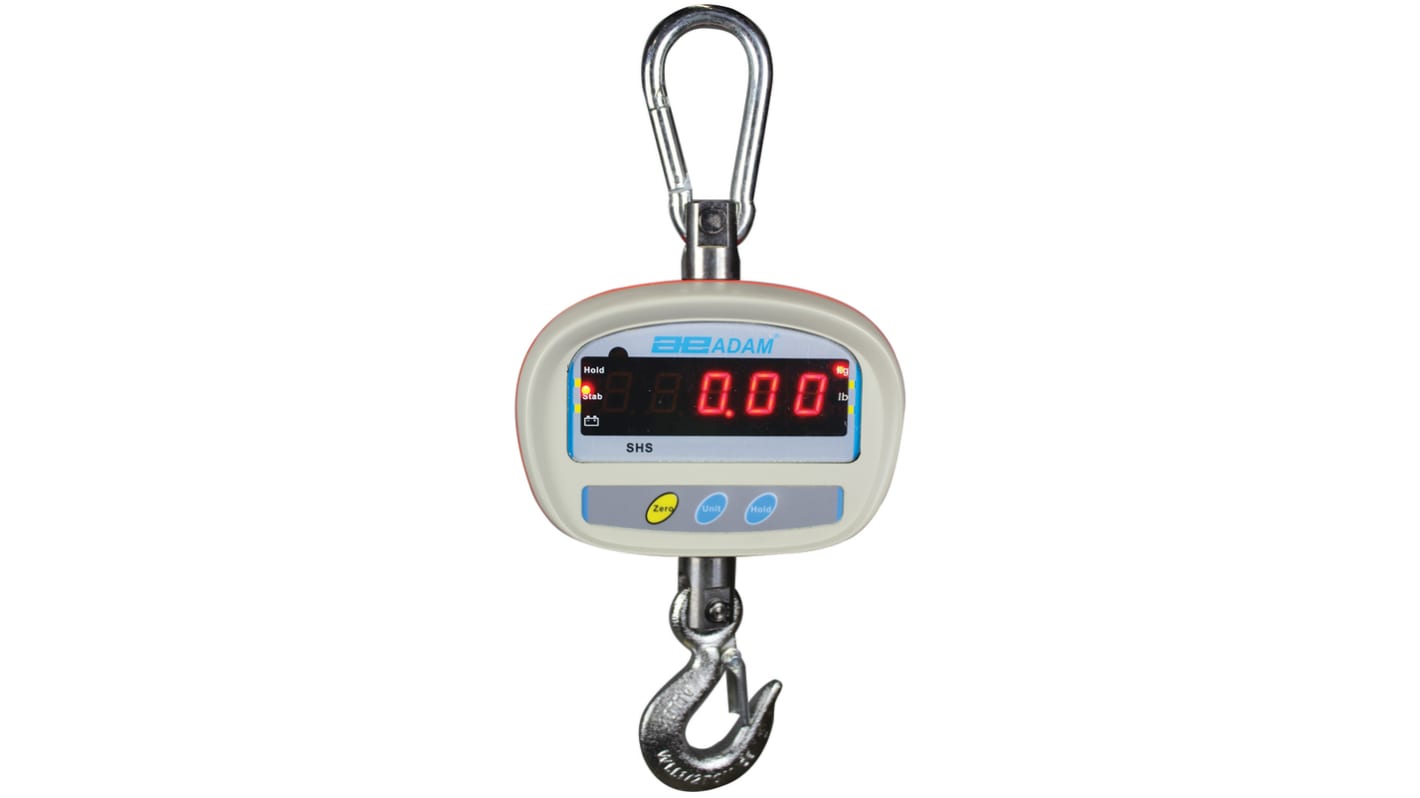 Adam Equipment Co Ltd SHS 150 Crane Weighing Scale, 150kg Weight Capacity