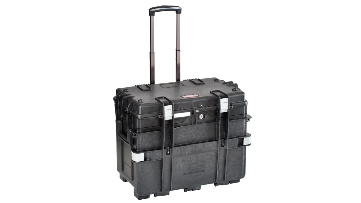 GT Line 4 drawer Plastic Wheeled Tool Trolley, 455mm x 381mm x 581mm