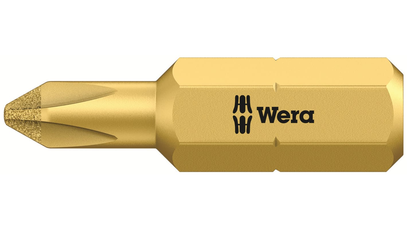 Wera PH2 PHILLIPS® Schraubbit, Biteinsatz Diamant