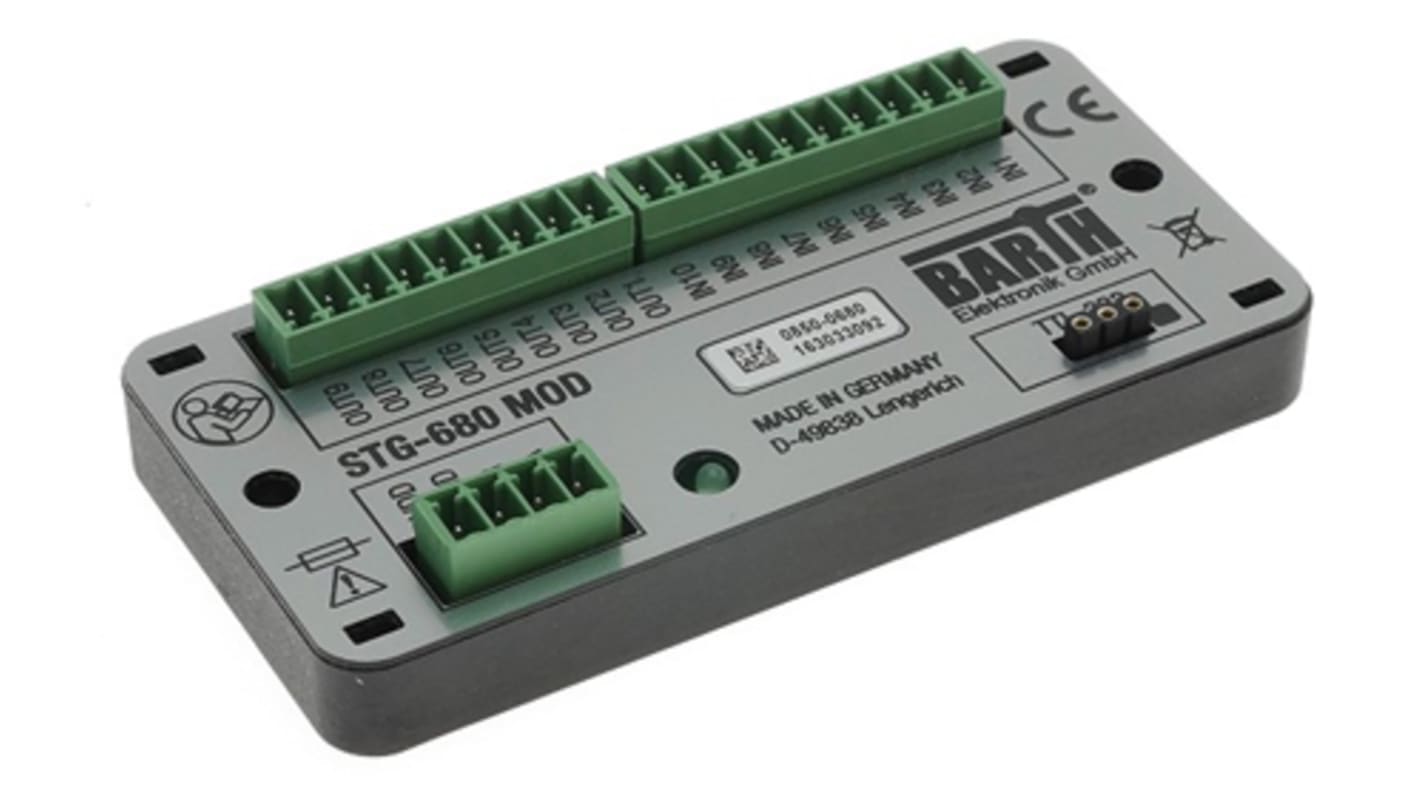 PLC – I/O modul řada LOCOCube mini-PLC, výstup: Digitální, PWM, Polovodič Montáž do panelu 7 → 32 V DC BARTH