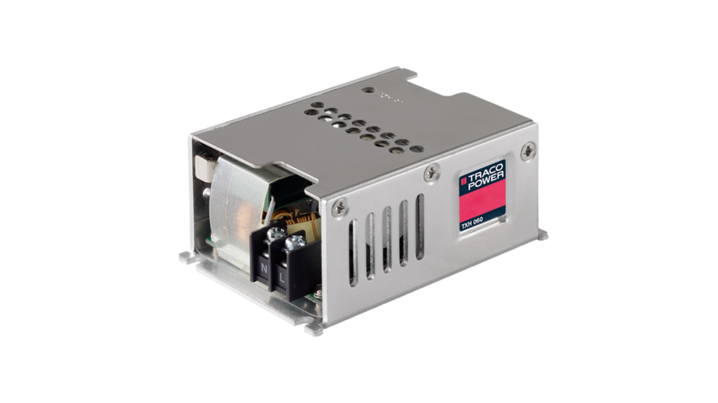 TRACOPOWER Schaltnetzteil, 5V dc / 10A 50W 120 → 370 V dc, 90 → 264 V ac Geschlossen, Frontplattenmontage