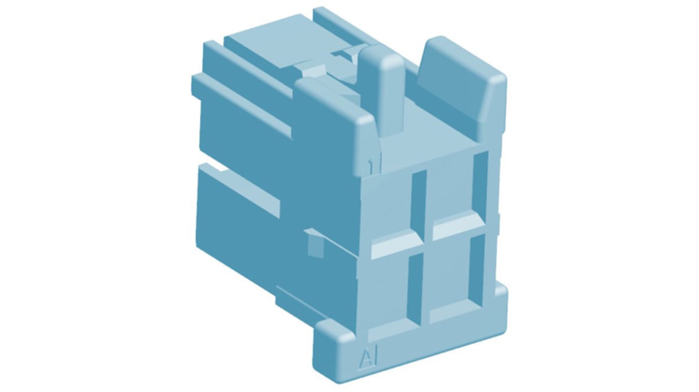 TE Connectivity コネクタハウジング 4極 ピッチ：3.3mm 2列 2-1971905-2