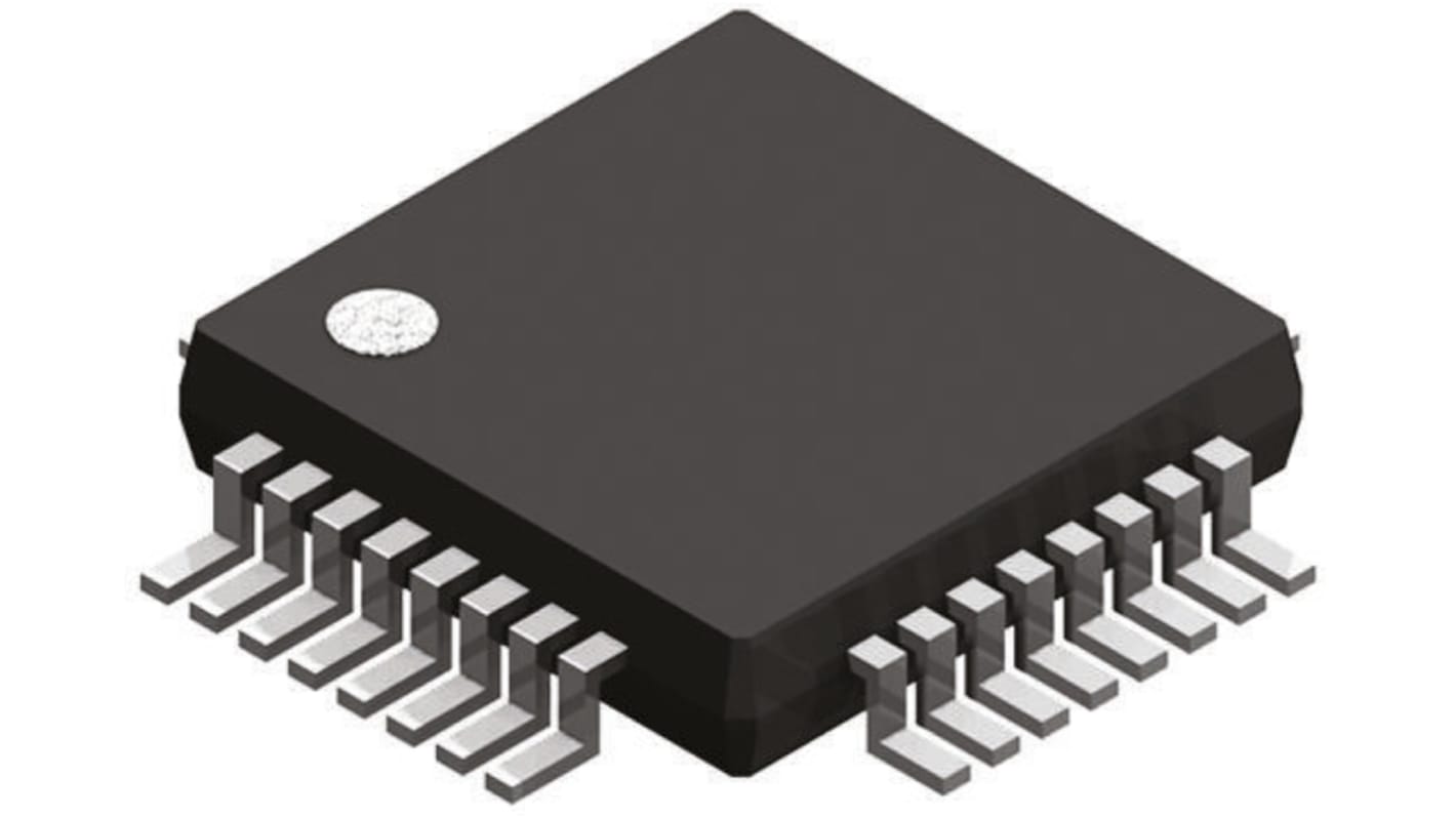 Microcontrolador Silicon Labs C8051F502-IQ, núcleo 8051 de 8bit, RAM 4,352 kB, 24MHZ, QFP de 32 pines