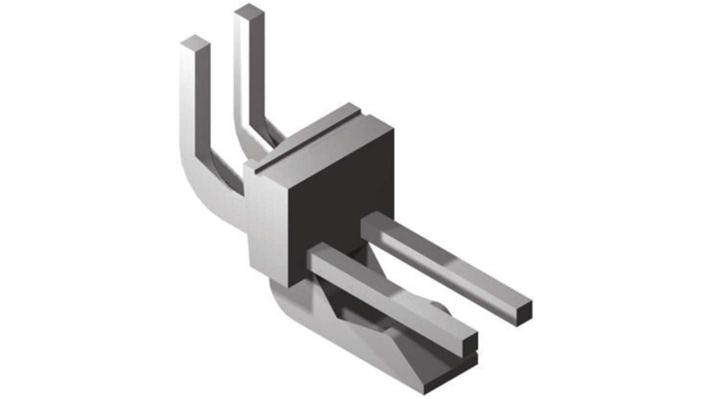 Molex KK 396 Series Right Angle Through Hole Pin Header, 3 Contact(s), 3.96mm Pitch, 1 Row(s), Unshrouded