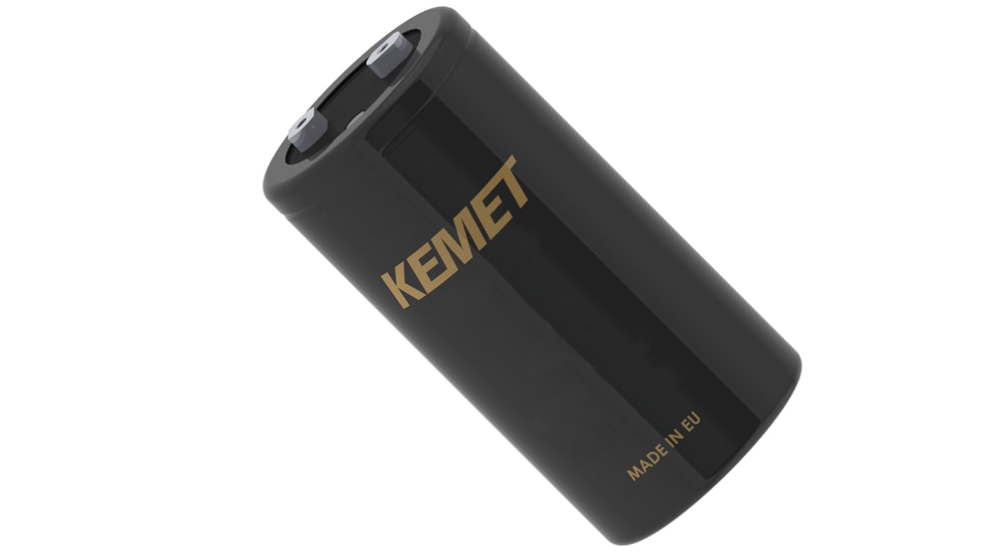 Condensatore KEMET, serie ALS31, 22000μF, 40V cc, ±20%, +85°C, Terminale a vite