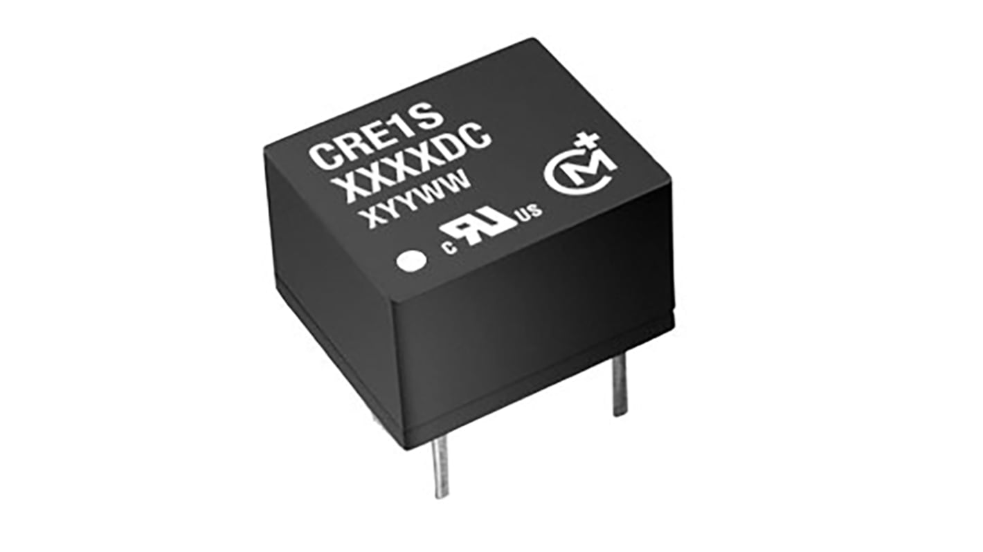 Murata CRE1 DC/DC-Wandler 1W 5 V dc IN, 5V dc OUT / 200mA Durchsteckmontage 1kV dc isoliert