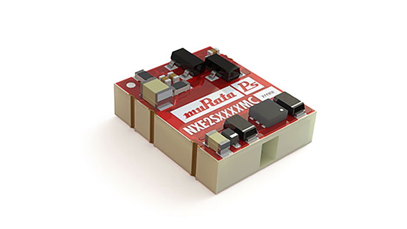 Murata Power Solutions NXE2 DC-DC Converter, 5V dc/ 400mA Output, 4.5 → 5.5 V dc Input, 2W, Surface Mount, +85°C