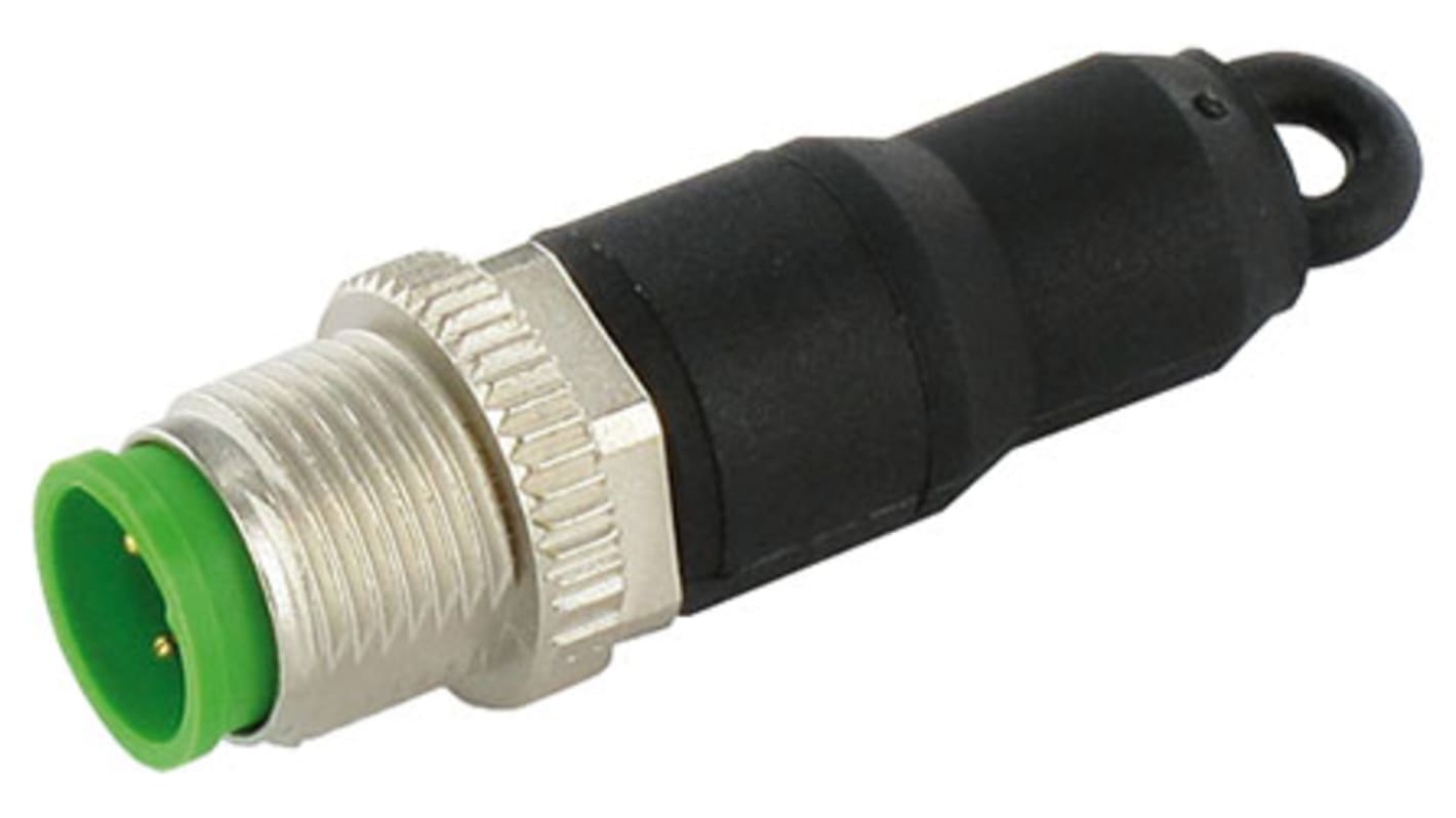 Murrelektronik Circular Connector, 4 Contacts, M12 Connector, Plug, Male, IP67, 7000 Series