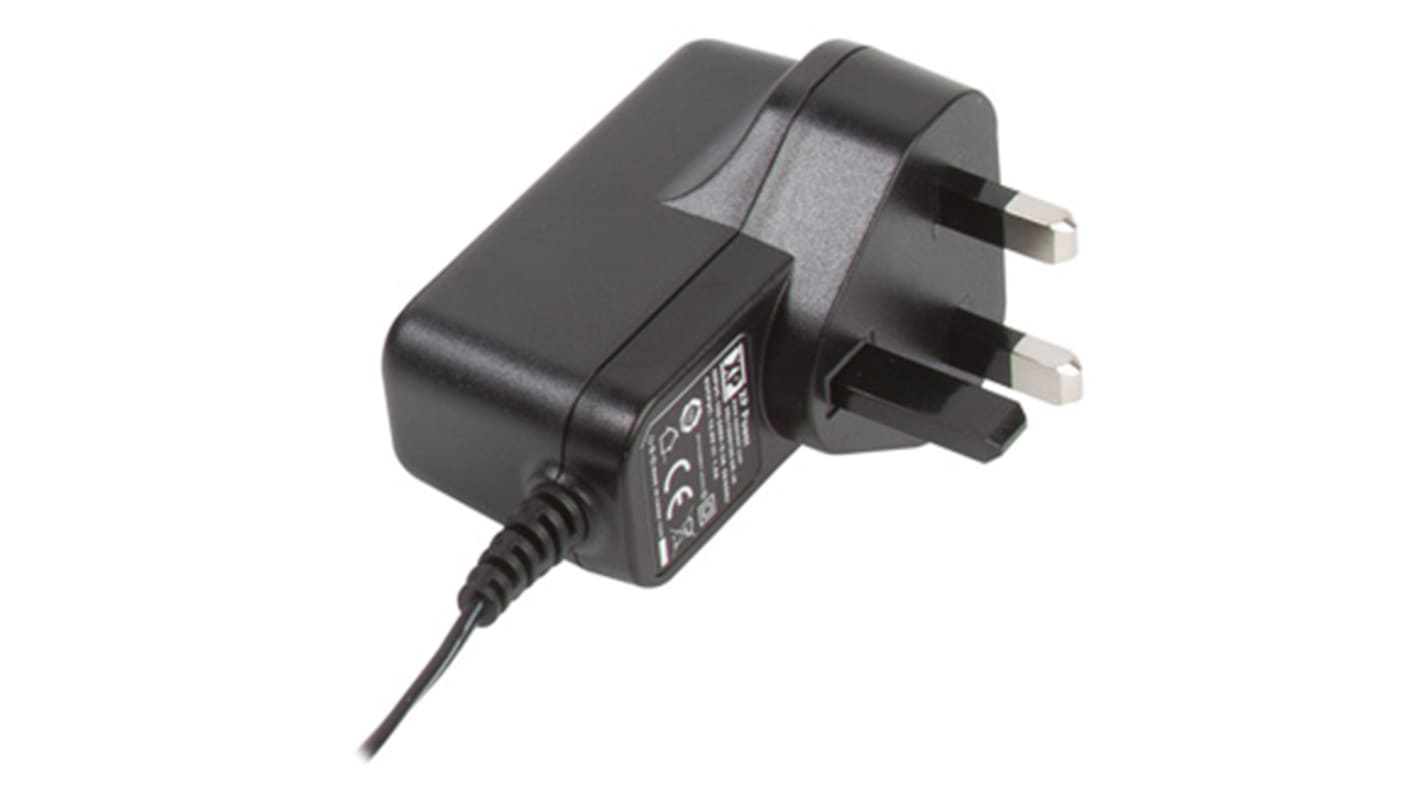 Adaptador AC/DC XP Power 100V ac, 12V dc, 1 salida, Adaptador ac/dc, 3A, 36W, Tipo G