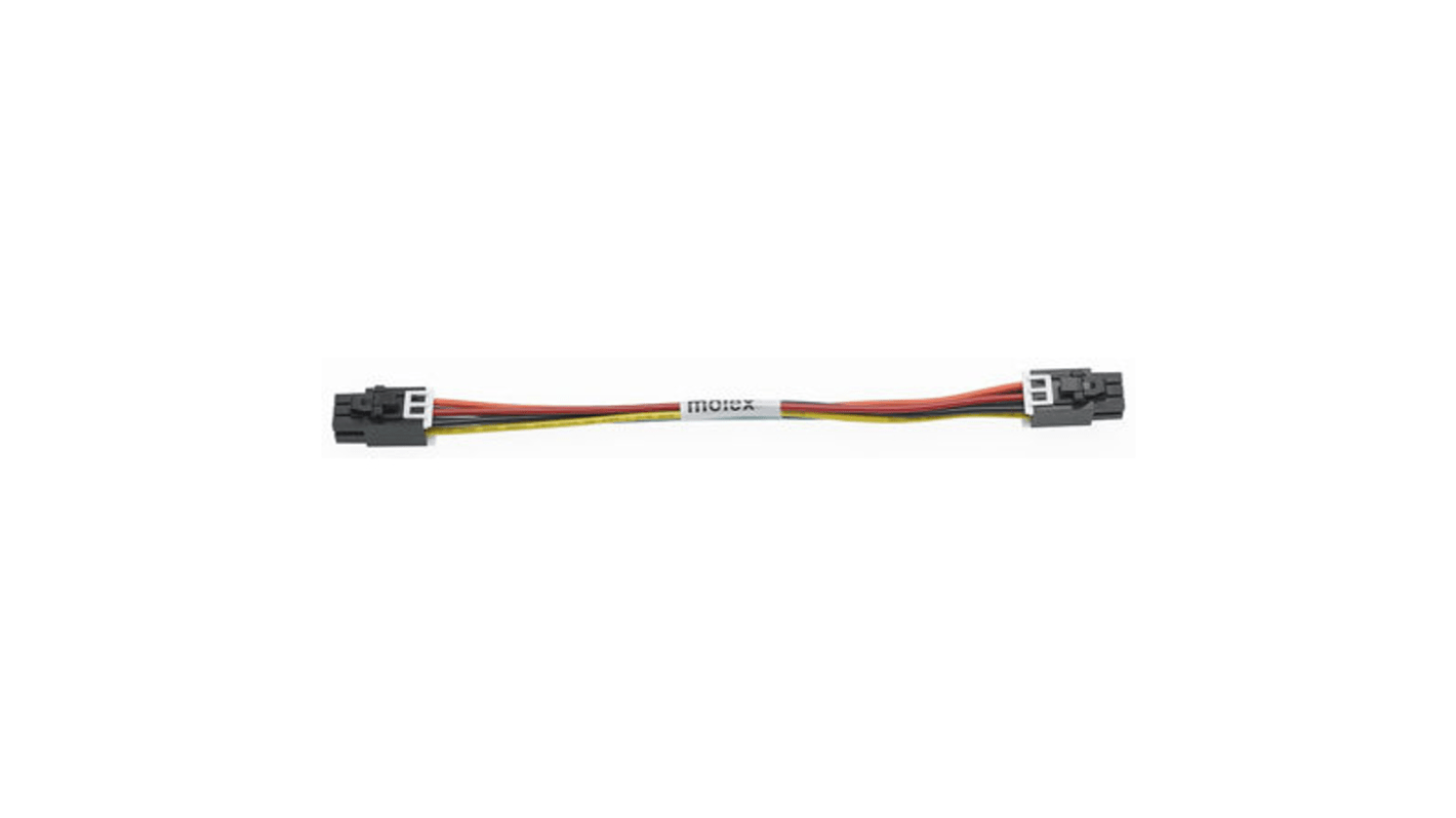 Molex 6 Way Male Ultra-Fit to 6 Way Male Ultra-Fit Wire to Board Cable, 1m