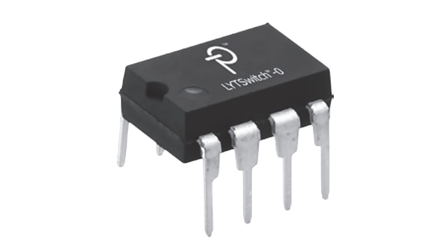 Power Integrations, LED Driver IC, Minimum of 50 V, PDIP-8B LYT0004P