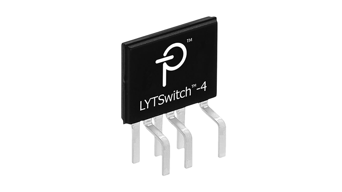 IC driver LED LYT4327E3 Power Integrations, 7.33A out, 50W, 6 Pin eSIP-7C