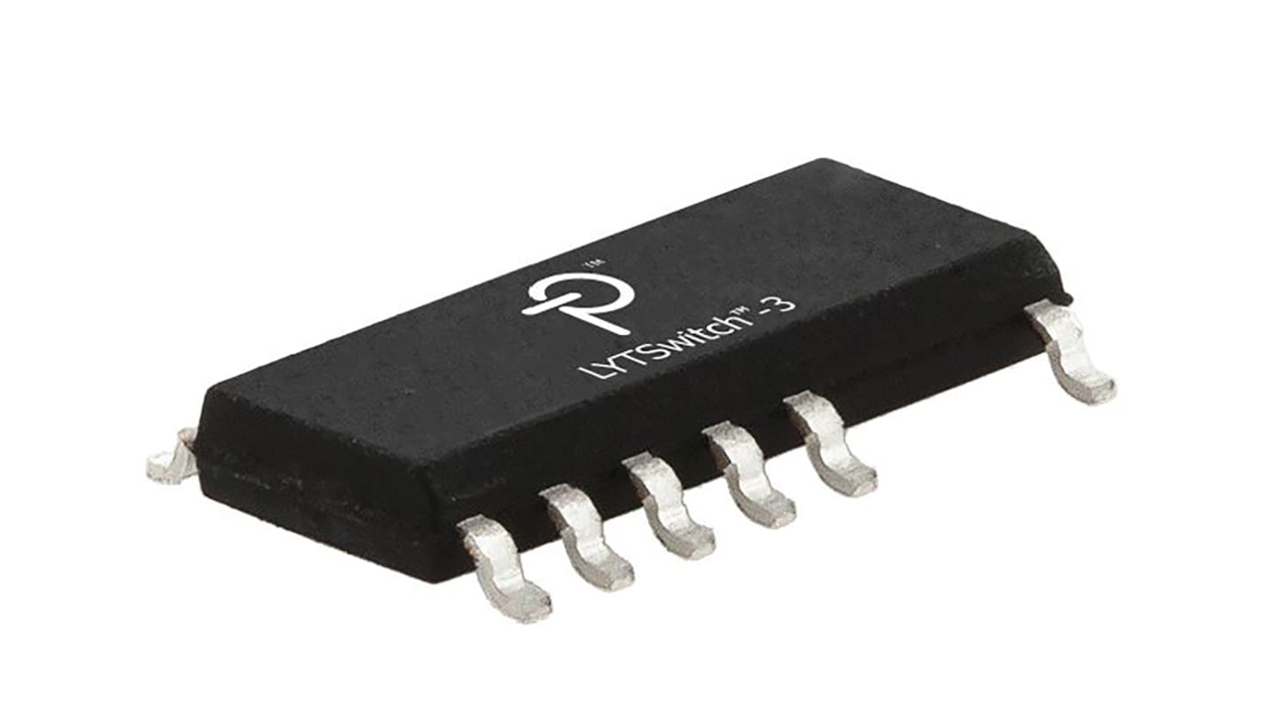 Power Integrations LYT3328D LED Driver IC, 185 → 265 V ac 6.86A 14-Pin SOIC