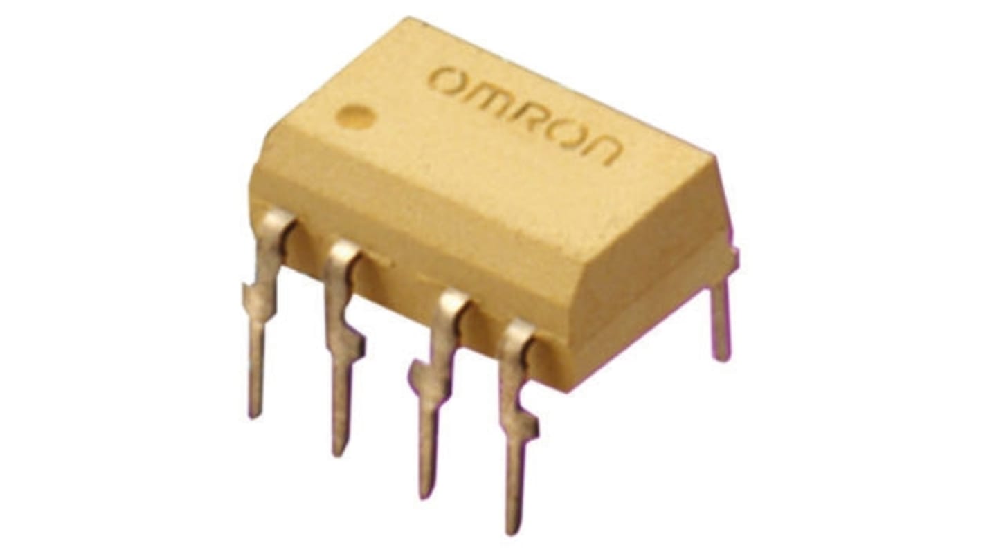 Omron G3VM Series Solid State Relay, 0.12 A Load, PCB Mount, 350 V ac Load, 1.3 V Control