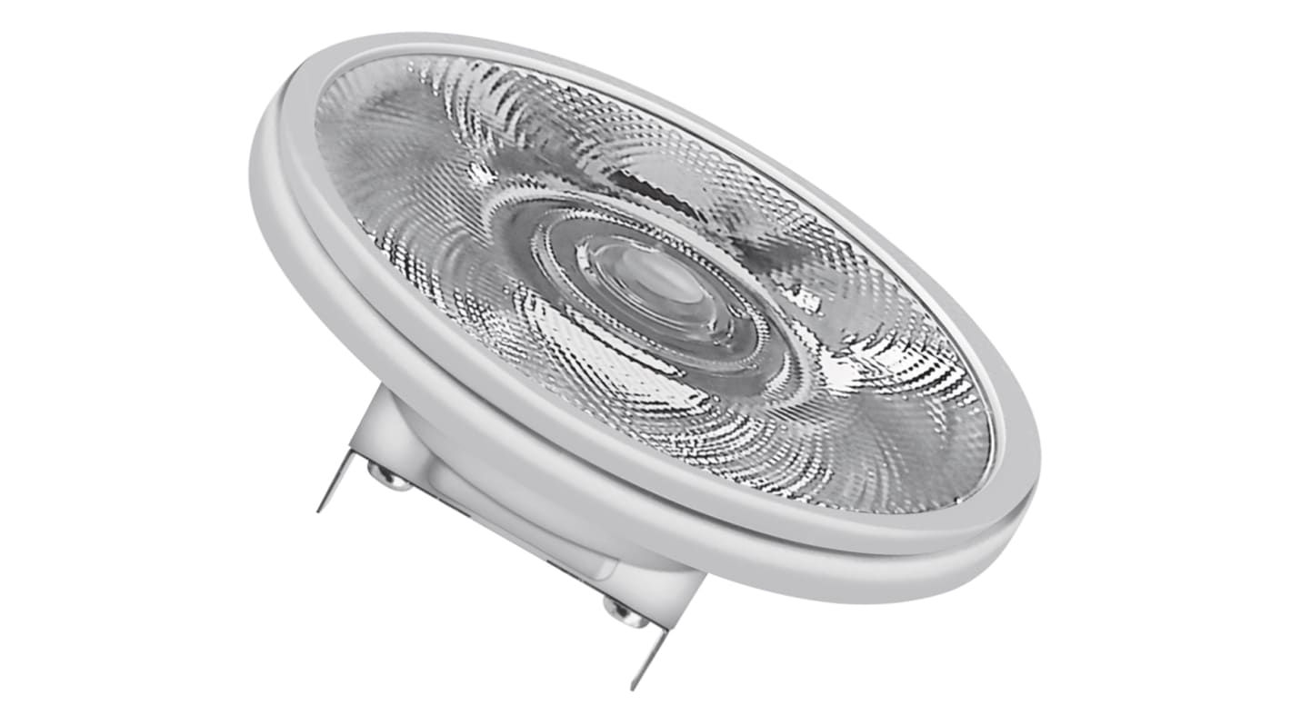 Lampada LED a riflettore LEDVANCE, lunga 60 mm, Ø 111mm, 12 V, 15 W, 75W equiv., 800 lm, fascio 24°, color Bianco