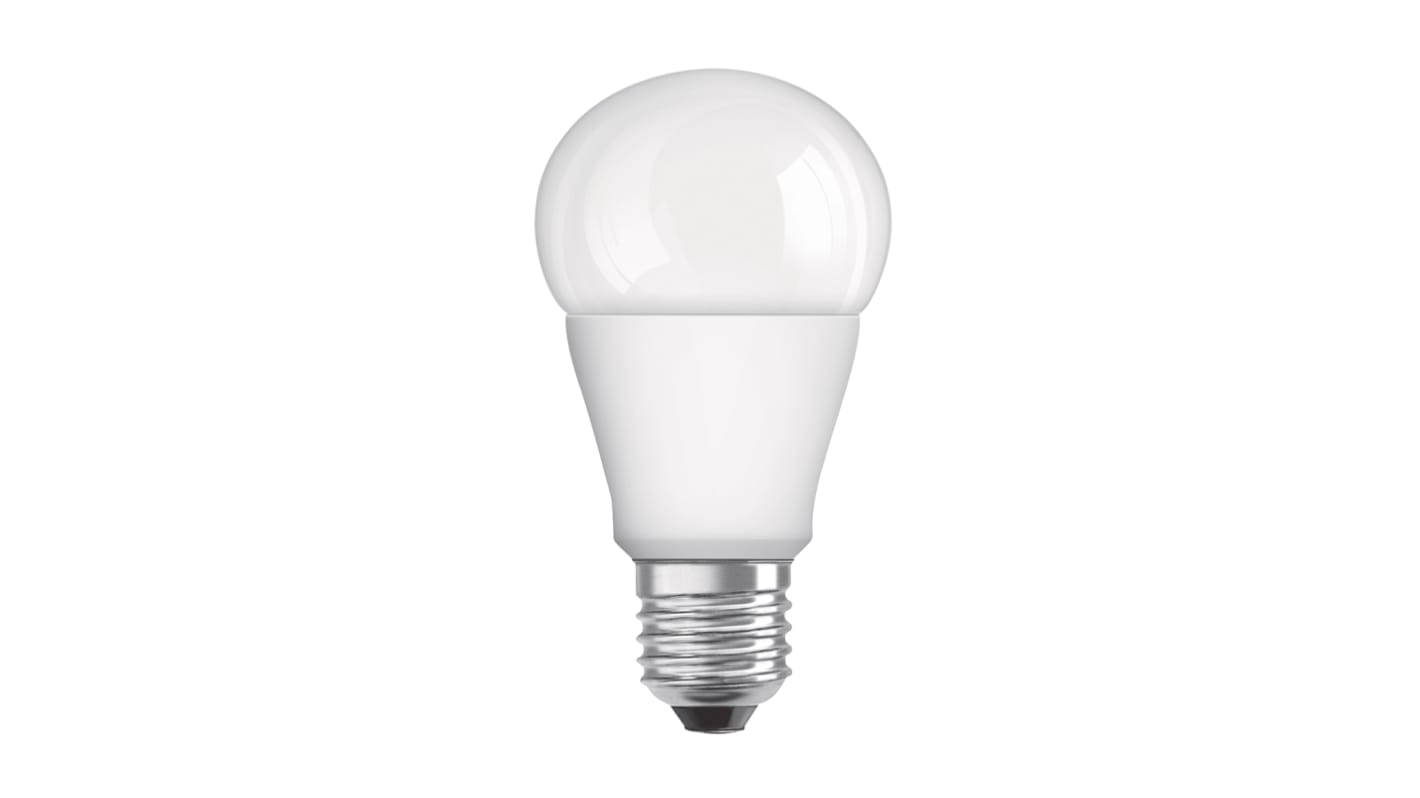 LEDVANCE, LED-Lampe, Kolbenform dimmbar, 10 W / 230V, 1055 lm, E27 Sockel warmweiß
