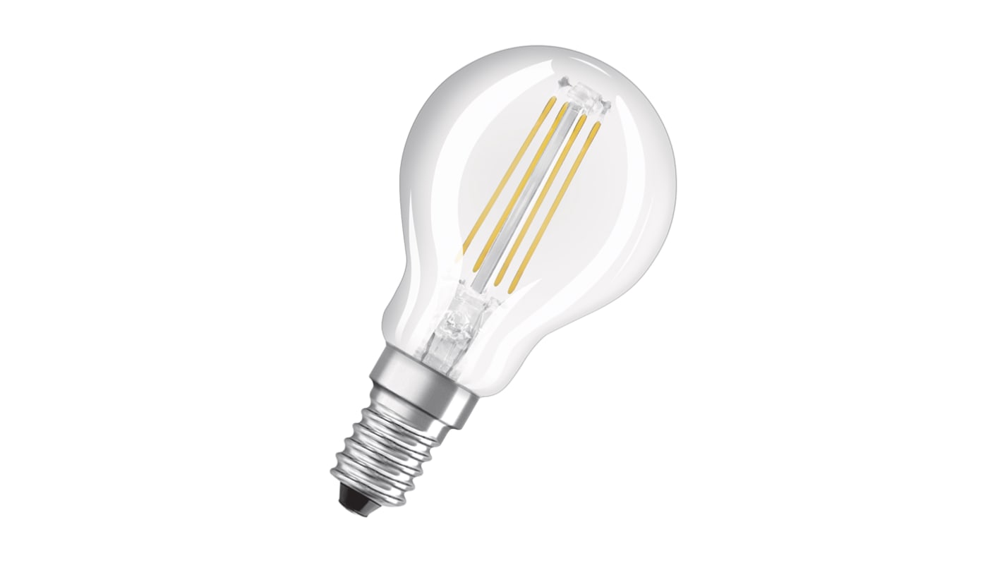 Osram E14 LED GLS Bulb 4 W(40W), 2700K, Warm White, GLS shape