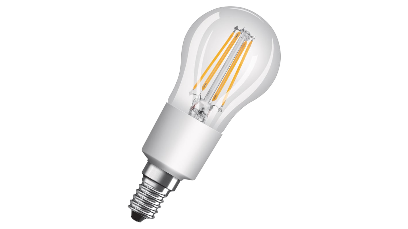 LEDVANCE E14 LED GLS Bulb 4.5 W(40W), 2700K, Warm White, GLS shape