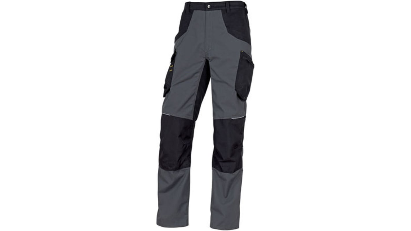 Pantalon de travail Delta Plus MACH 5, M, 74/82cm Unisexe, Gris/noir