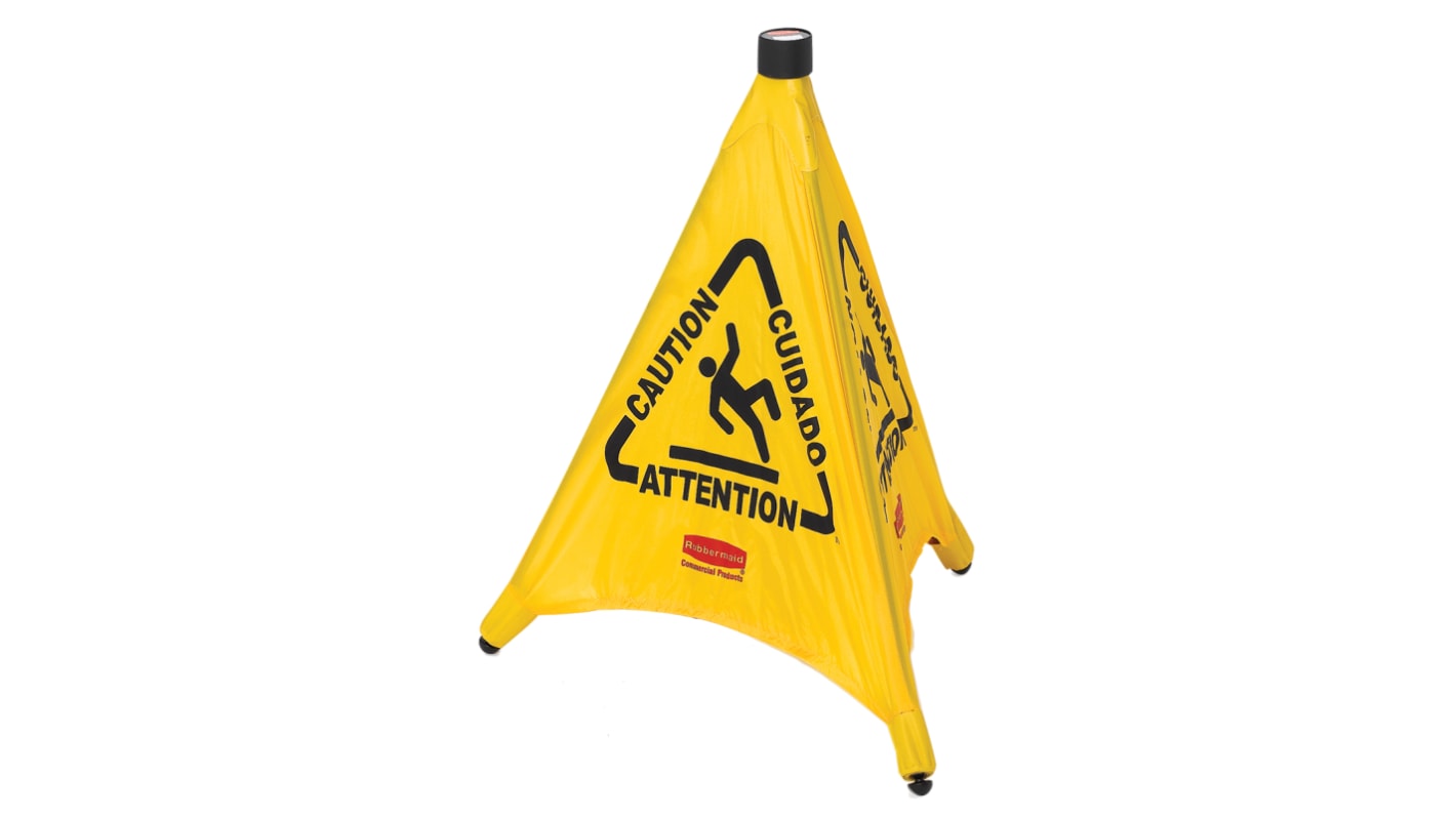 Rubbermaid Commercial Products Weighted Yellow 762 mm Wet Floor Cone
