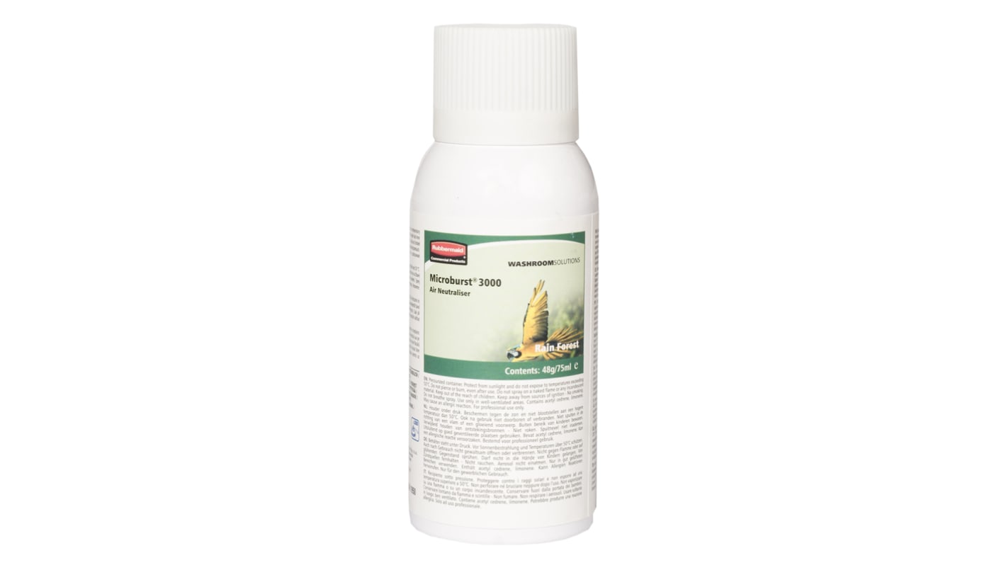 Rubbermaid Commercial Products 75 ml Aerosol Air Freshener, For Use With Microburst 3000 LumeCel Dispenser