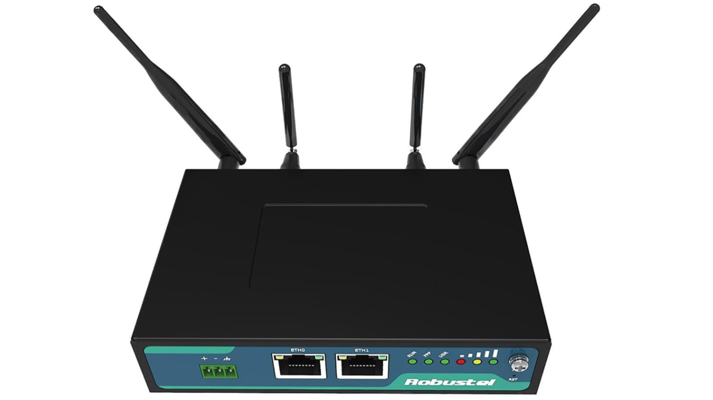 Robustel, 1 (WAN), 2 (LAN) or 1 (LAN) Ports