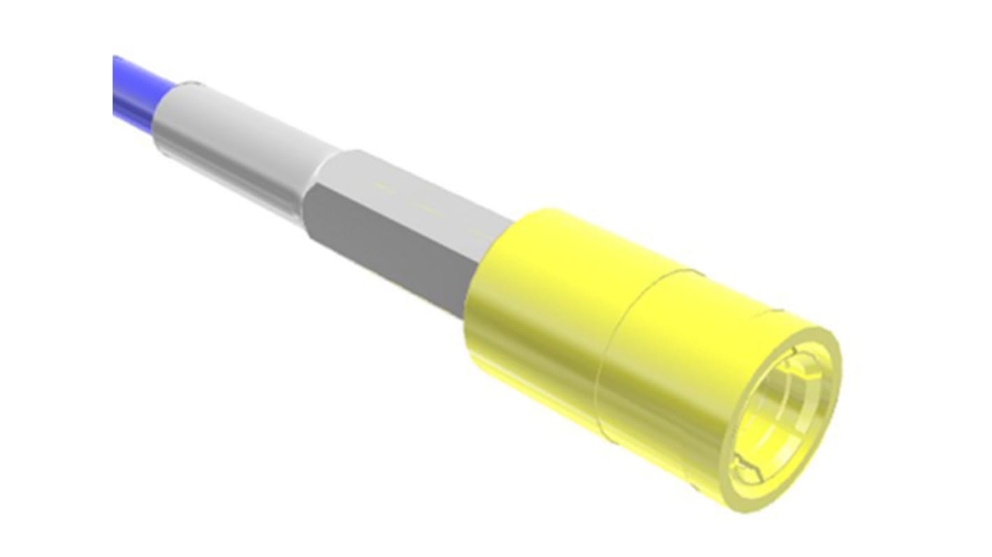 Samtec SMB7H Series, Plug Cable Mount SMB Connector, 75Ω, Crimp Termination, Straight Body