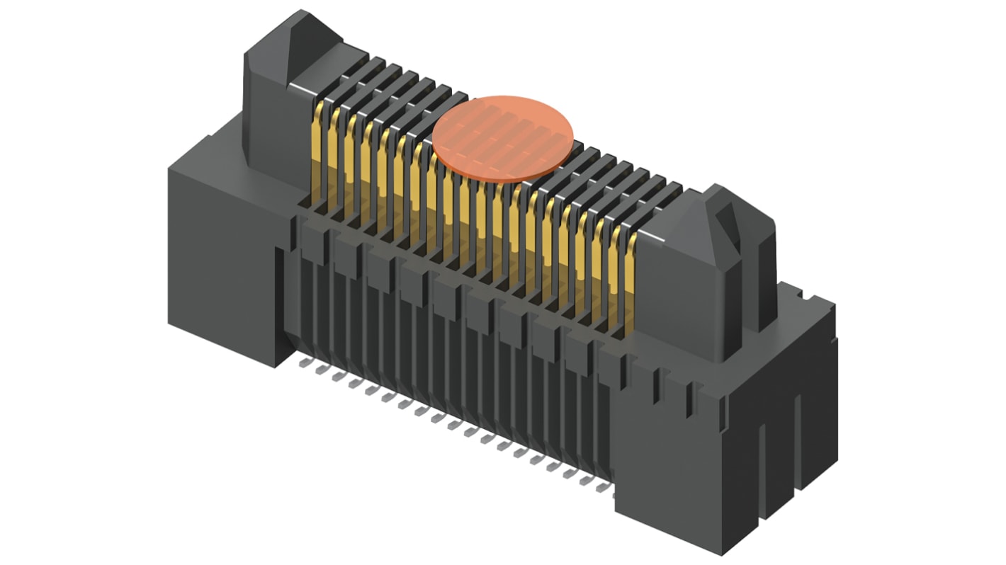 Conector macho para PCB Samtec serie ERM5 de 60 vías, 2 filas, paso 0.5mm, para soldar, Montaje Superficial