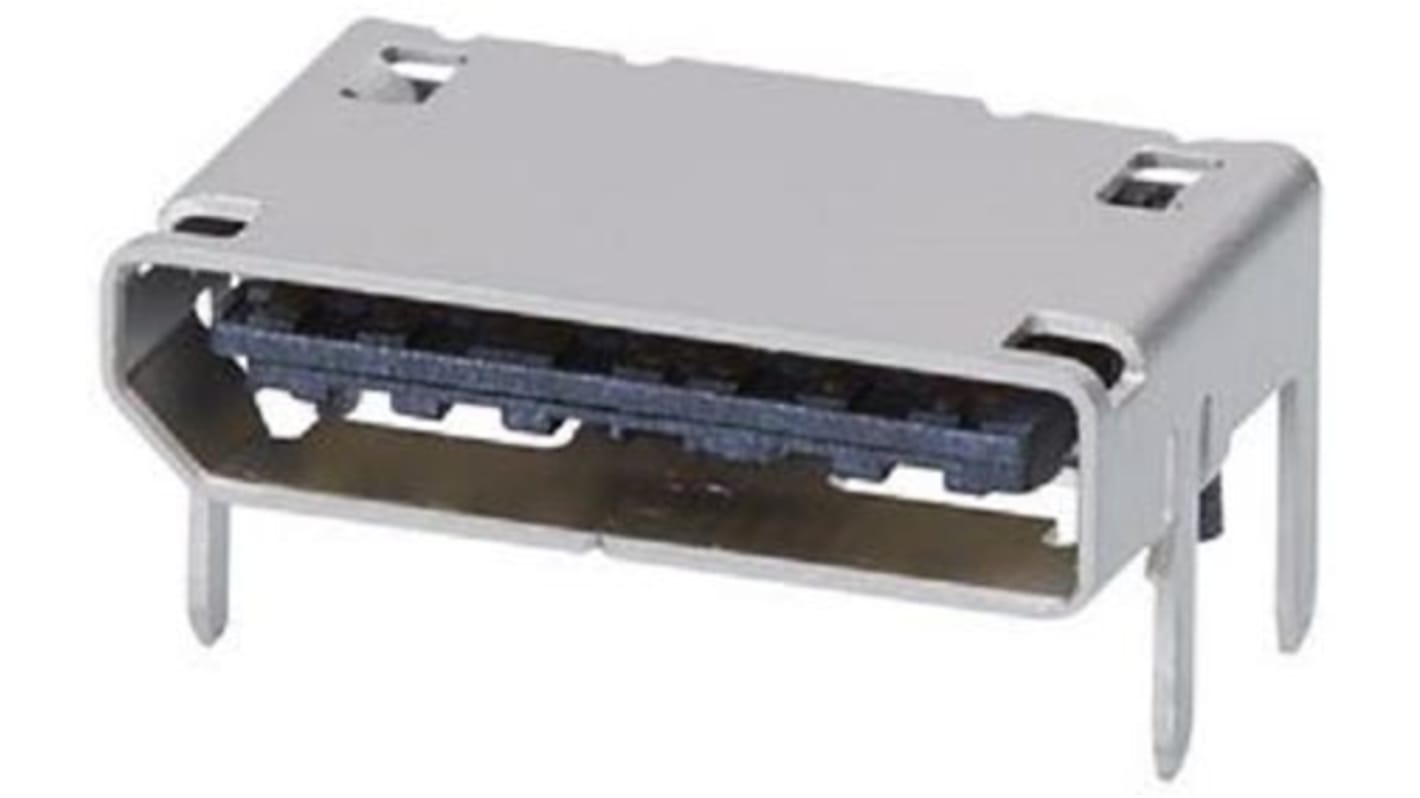 Molex Nano-Pitch Series Vertical Through Hole Mount PCB Socket, 2-Row, 0.5mm Pitch, Solder Termination