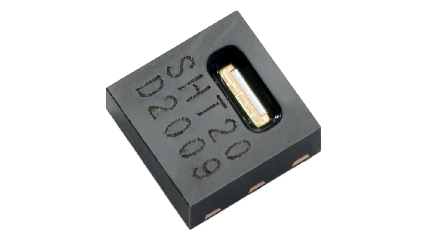 Sensirion Digital Temperatur- und Luftfeuchtigkeitssensor ±3 %RH, ±3°C SMD, 6-Pin, Seriell-I2C -40 bis +125 °C.