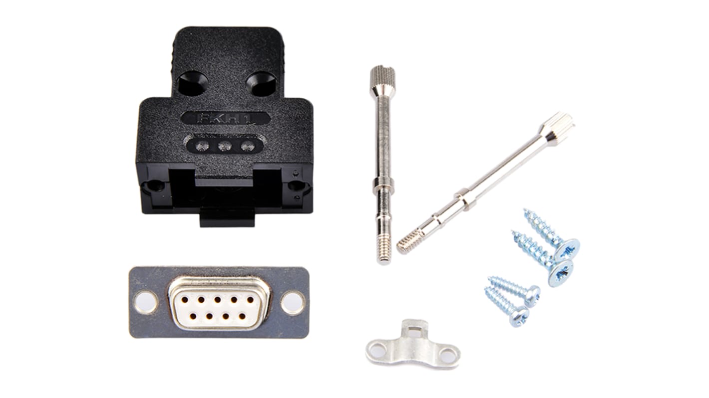 FKH 9 Way D-Sub Socket Connector Kit With D-Sub Socket Connector