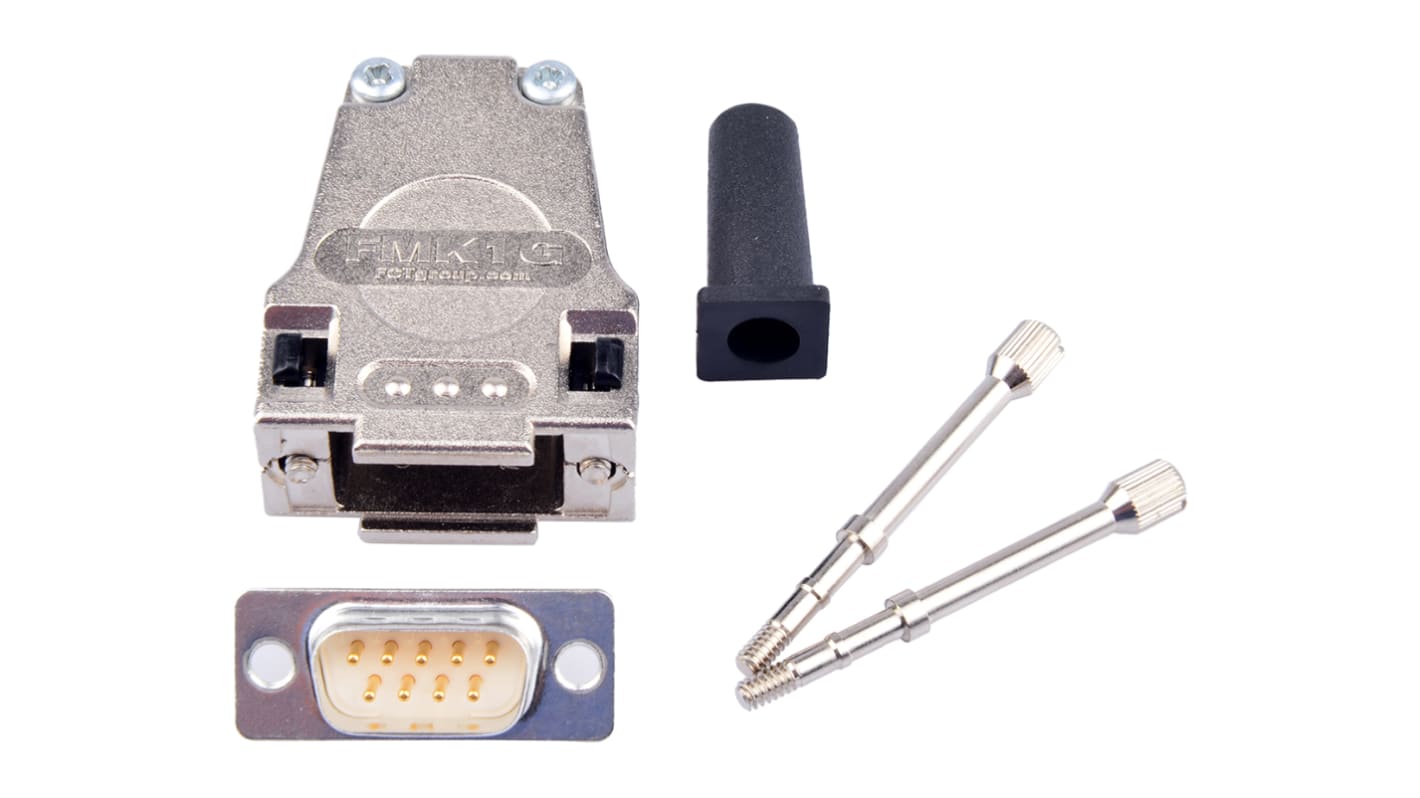 FCT from Molex FMK 9 Way Cable Mount D-sub Connector Plug